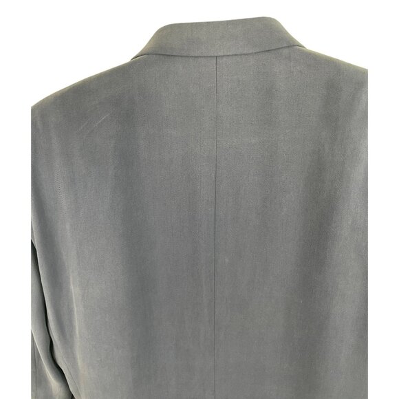 Joseph & Feiss Mens Vintage Blue Sport Coat Blazer 46S 100% Silk Classic Style - Picture 6 of 10